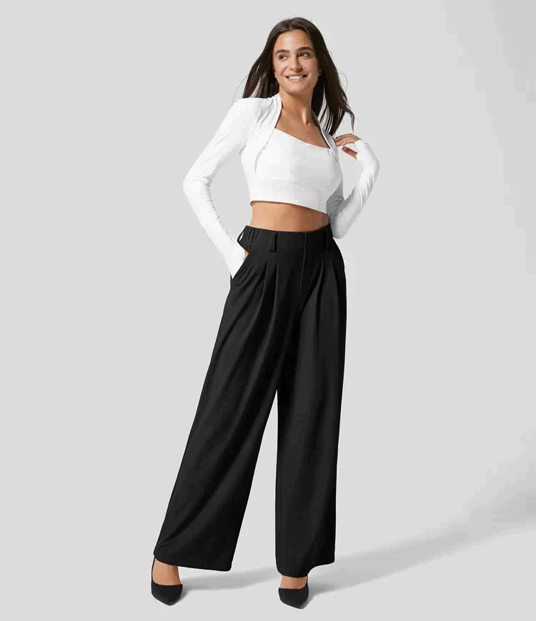 Amélie High-Waist Wide-Leg