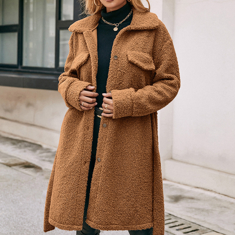 Soraya trenchcoat fluffy