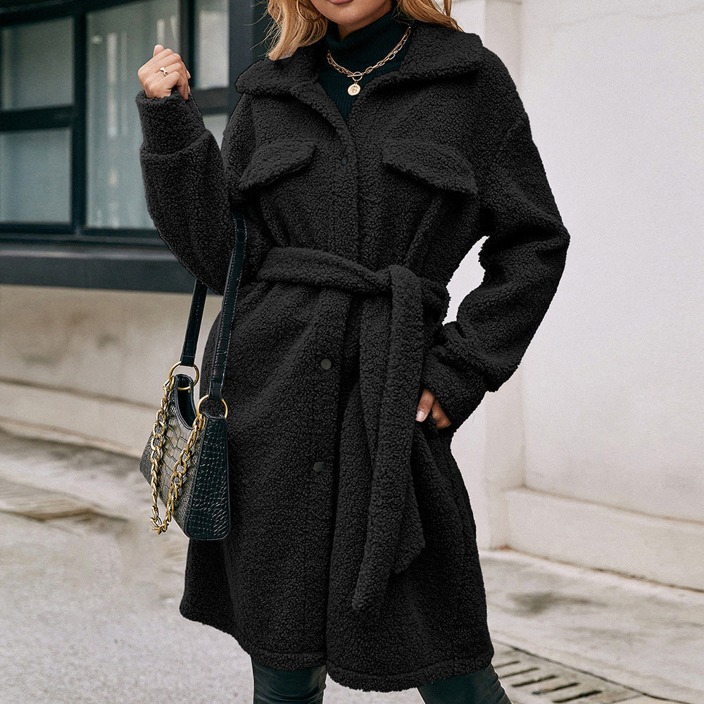 Soraya trenchcoat fluffy