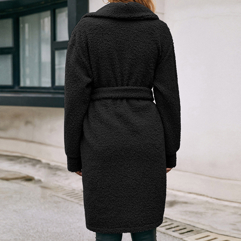 Soraya trenchcoat fluffy