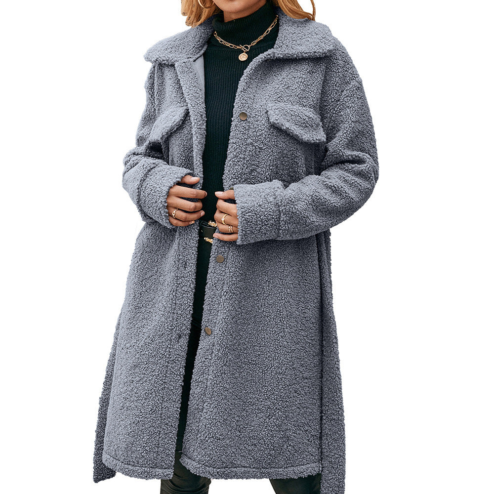 Soraya trenchcoat fluffy