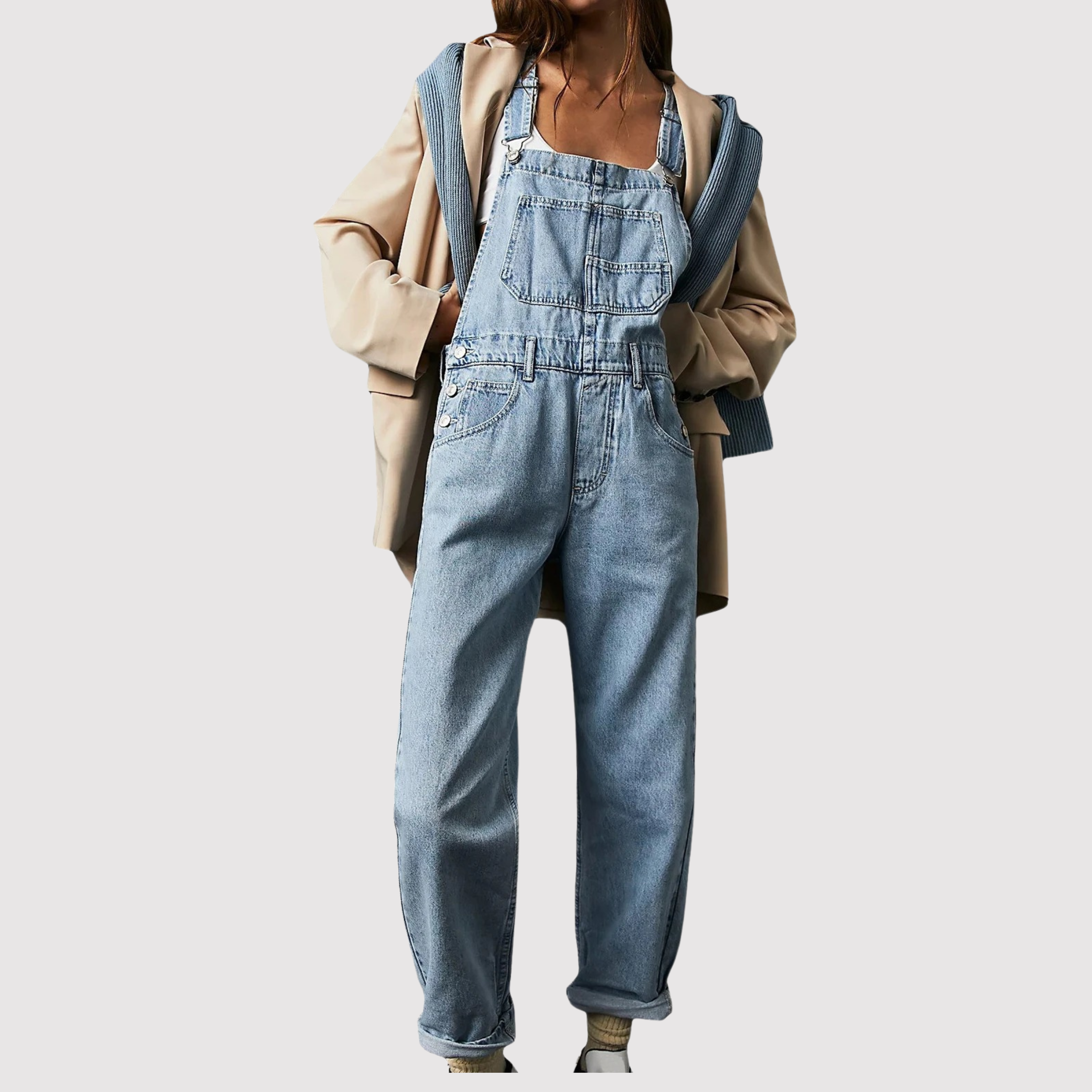 Rowena Denim Overalls