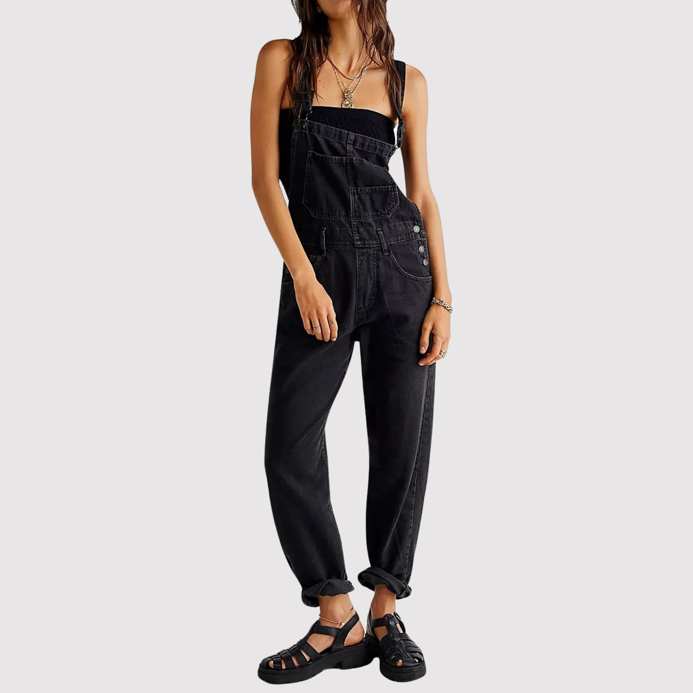 Rowena Denim Overalls